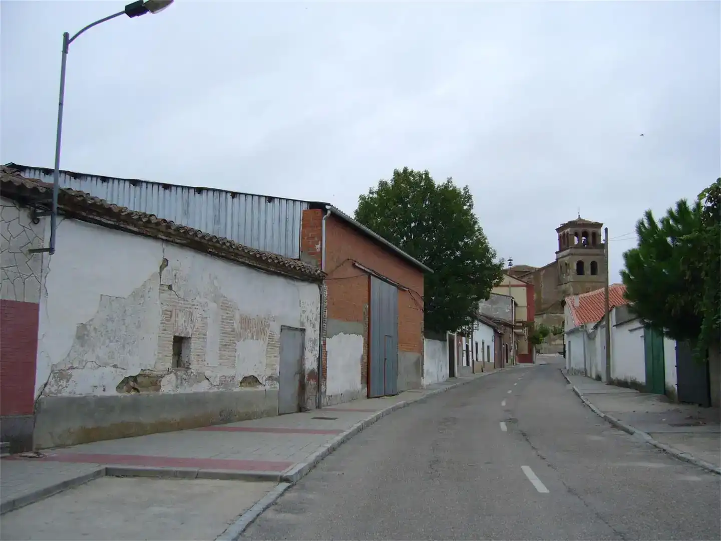 Vista exterior de Planta baja en venta en La Zarza (Valladolid), Valladolid
