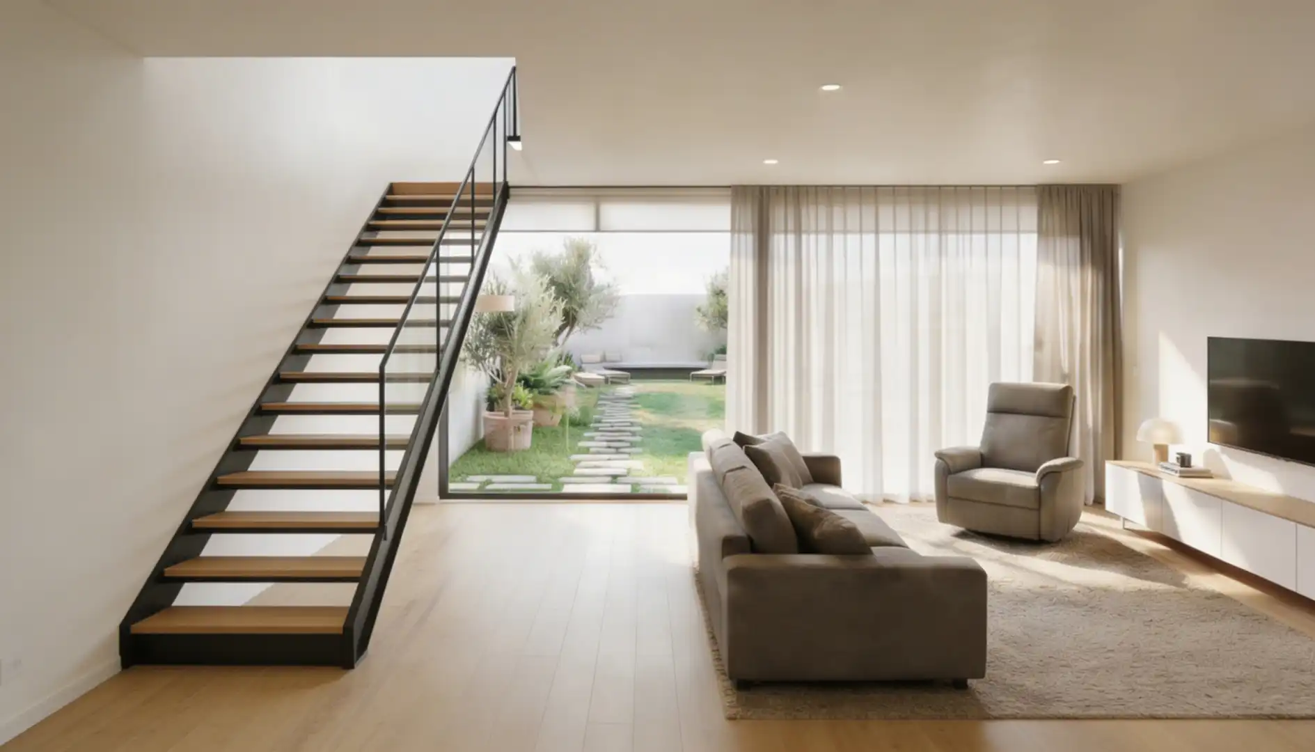 Sala de estar de Dúplex en venta en Vic con Aire acondicionado, Calefacción y Jardín privado