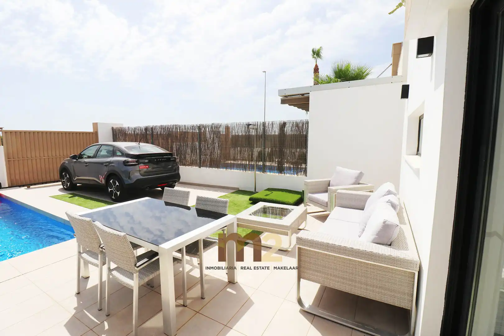 Terraza de Casa o chalet en venta en Guardamar del Segura con Aire acondicionado, Calefacción y Jardín privado