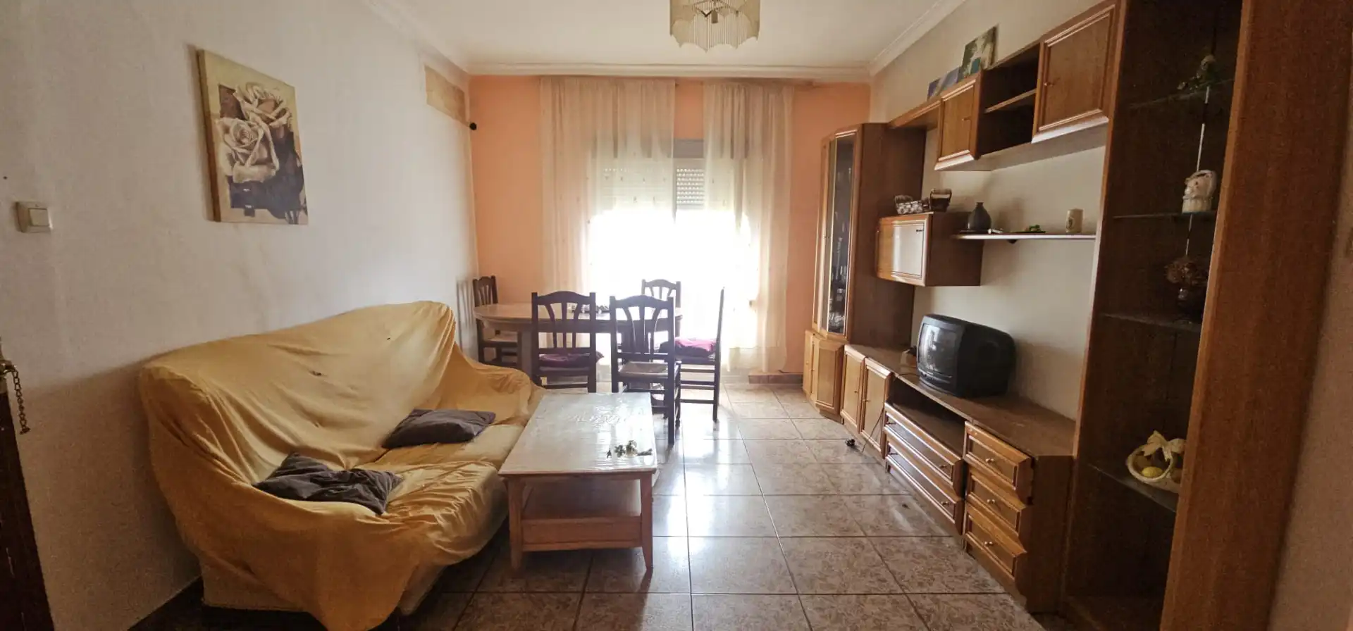 Sala d'estar de Pis en venda en Puertollano amb Moblat i Balcó