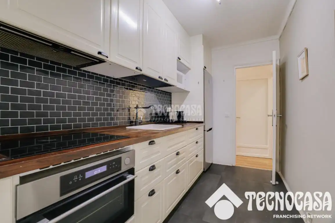 Cocina de Piso en venta en Barcelona con Aire acondicionado, Calefacción y Parquet