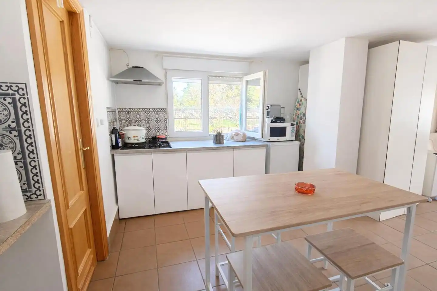 Cuina de Apartament en venda en Oliva amb Aire condicionat, Terrassa i Traster