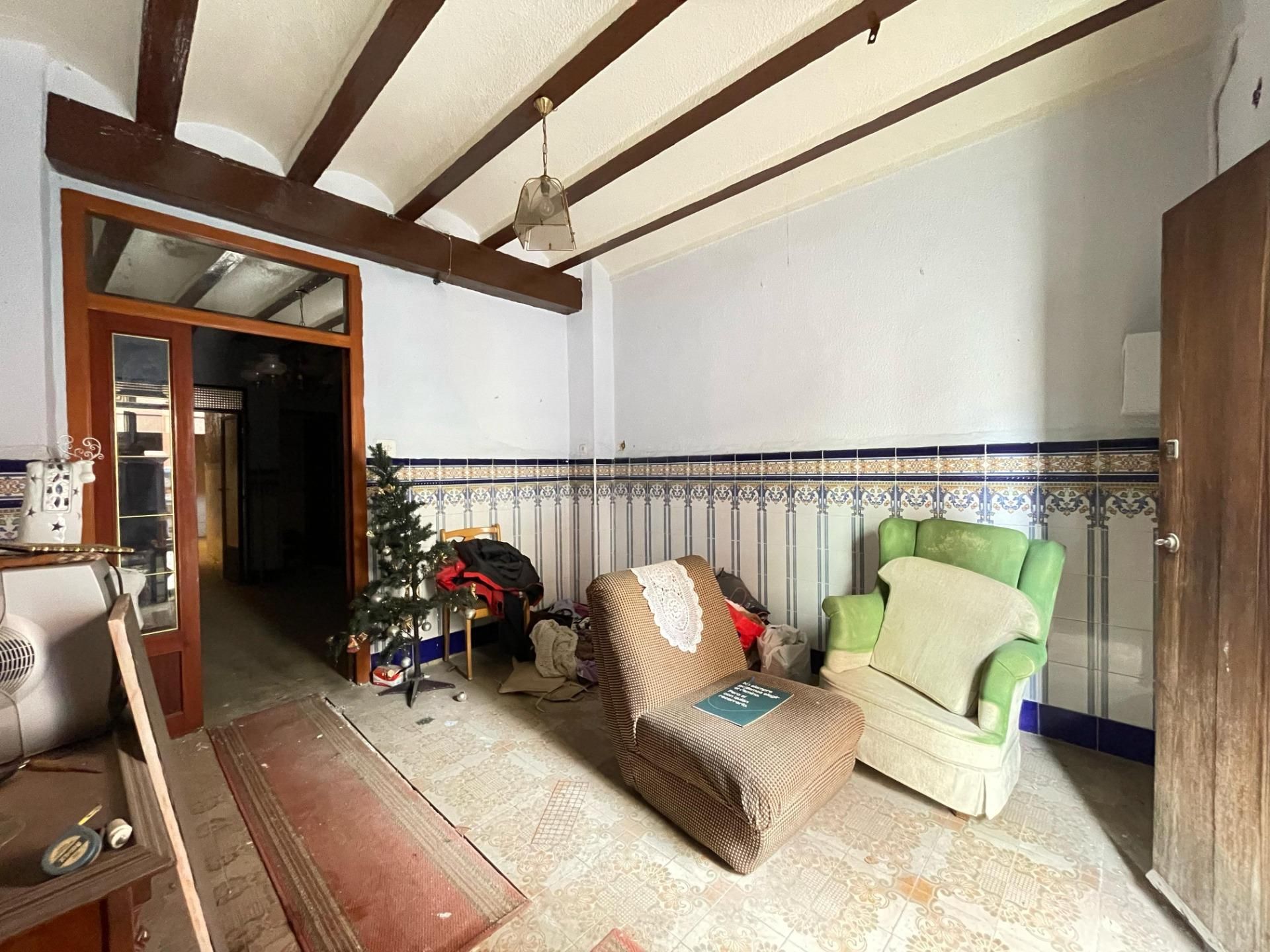 Sala d'estar de Casa o xalet en venda en Carlet amb Terrassa i Balcó