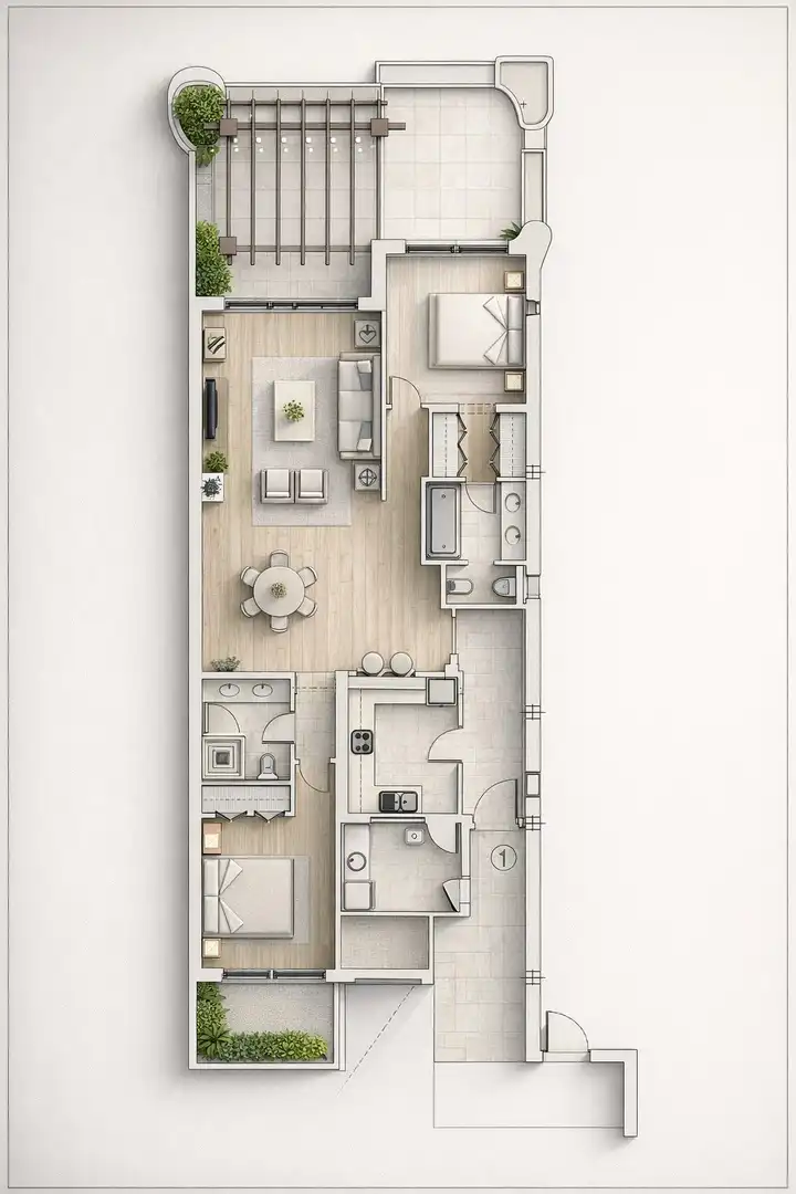 Apartamento con piscina en venta en La Quinta, imagen 2