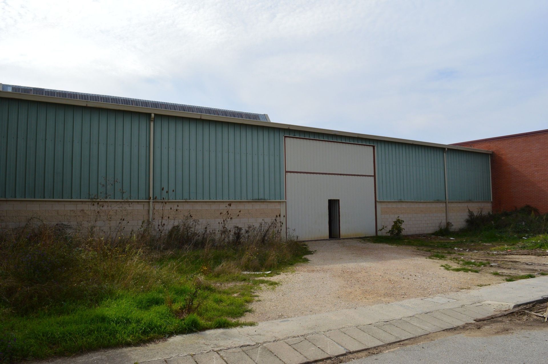 Vista exterior de Nau industrial de lloguer en Medina de Pomar