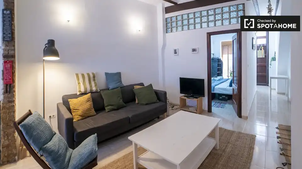 Appartamento con terrazza in affitto a Poblats Marítims, imagen 17