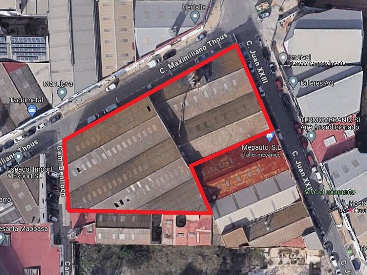 Exterior view of Industrial land for sale in Paiporta