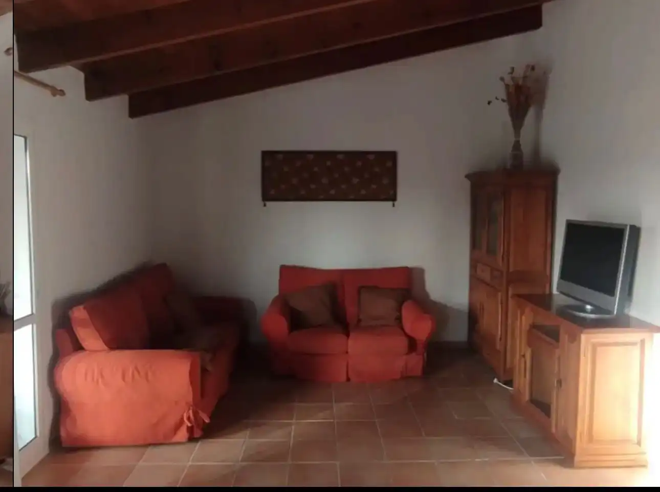 Wohnzimmer von Country house zur Miete in Coín mit Privatgarten, Schwimmbad und Möbliert