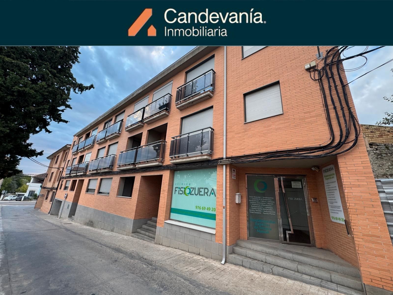 Exterior view of Flat for sale in Zuera  with Balcony