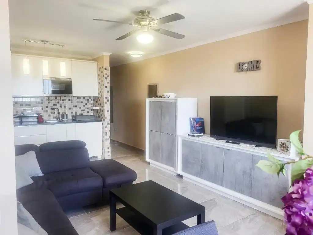Sala de estar de Apartamento en venta en San Miguel de Abona con Aire acondicionado, Jardín privado y Amueblado
