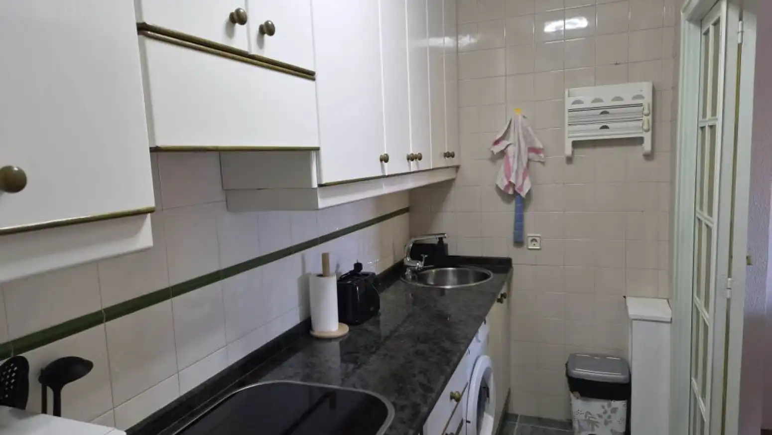 Cocina de Piso de alquiler en Salamanca con Calefacción, Parquet y Amueblado