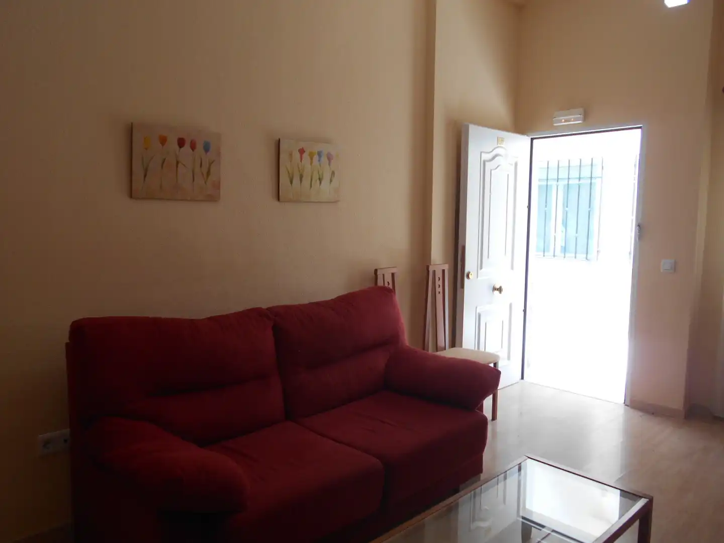 Wohnzimmer von Wohnung zum Verkauf in Ciudad Real mit Klimaanlage, Heizung und Parkett