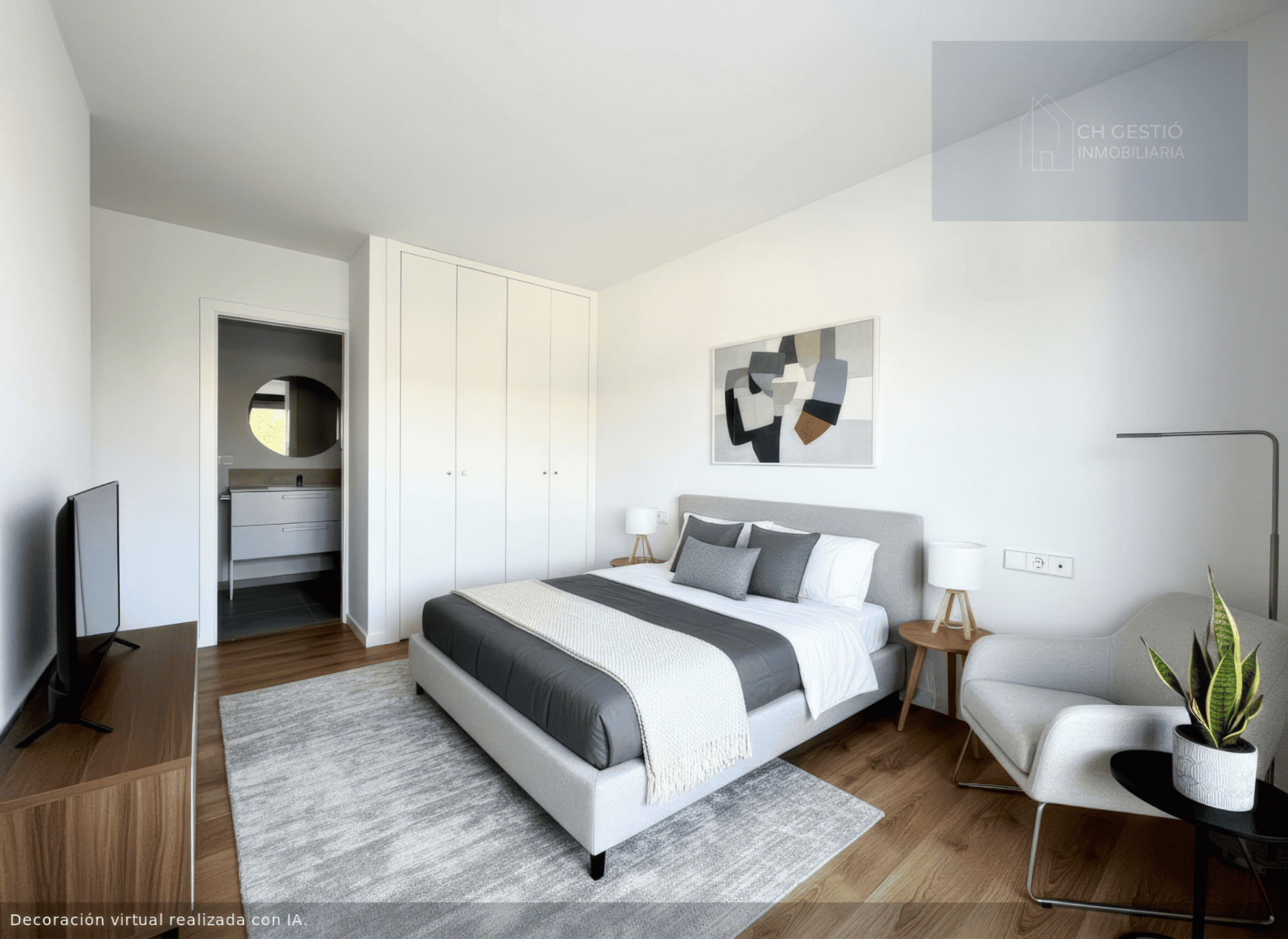 Bedroom of Flat for sale in Campos  with Air Conditioner, Heating and Terrace