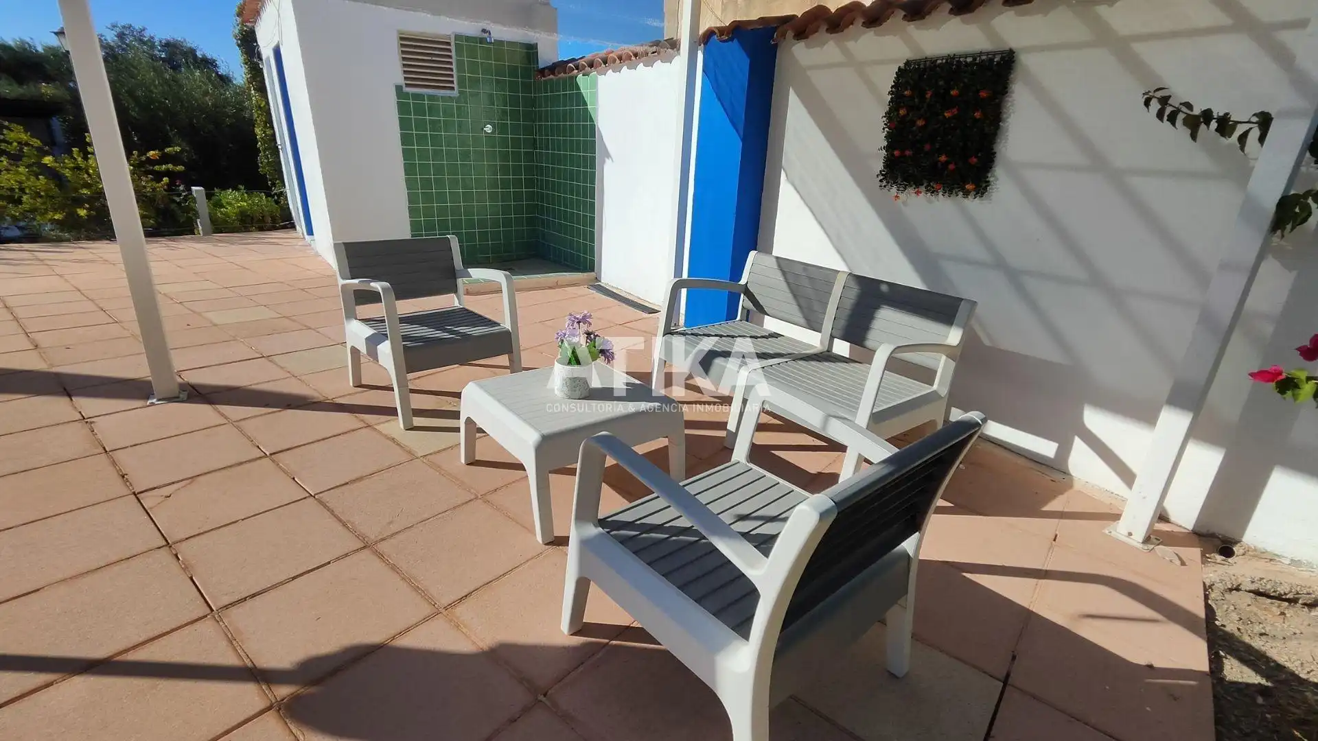 Terraza de Casa o chalet en venta en Ontinyent con Aire acondicionado, Calefacción y Jardín privado