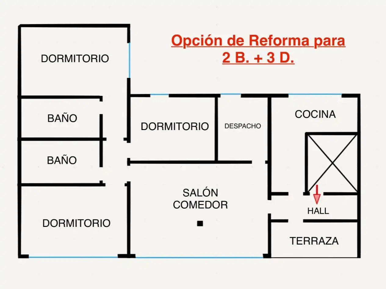 Dachboden zum Verkauf in Centro - Echegaray
