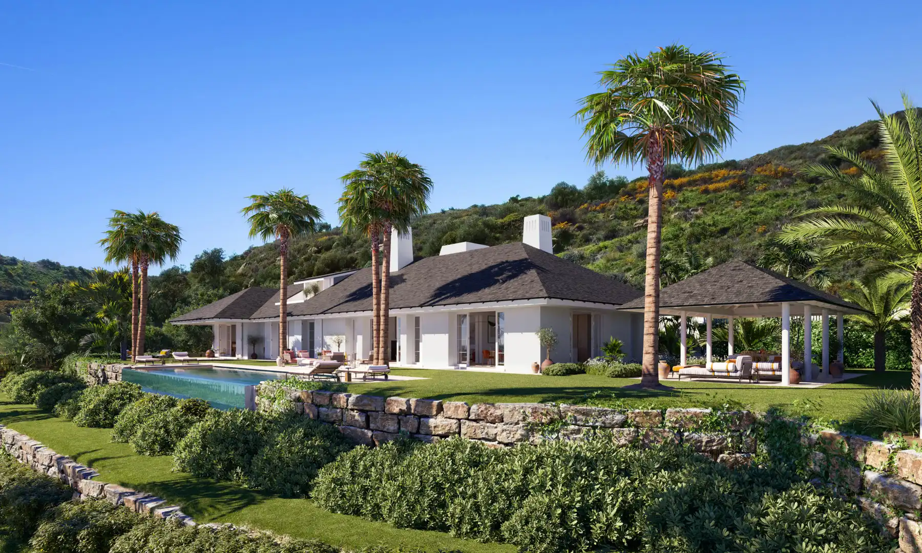 Jardín de Casa o chalet en venta en Casares con Aire acondicionado, Jardín privado y Parquet