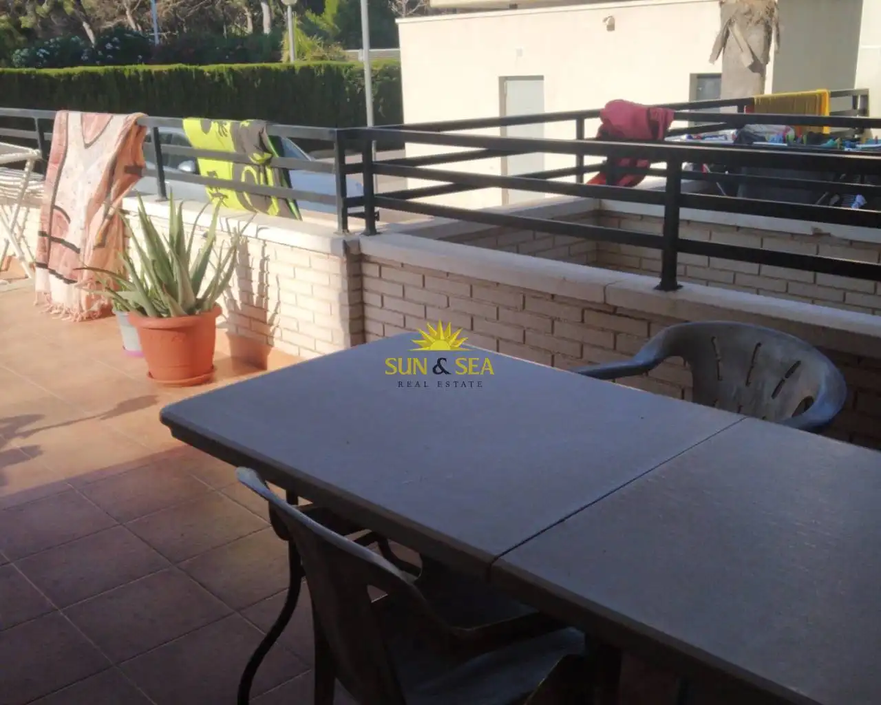 Terrace of Apartments for rent in Guardamar del Segura  with Private garden, Swimming Pool and Furnished