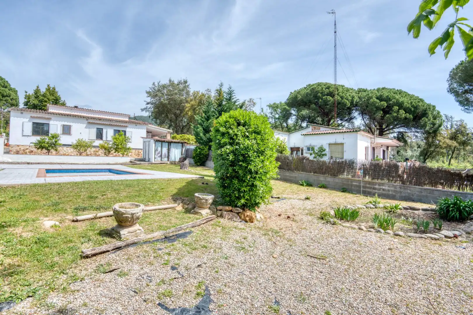 Jardín de Casa o chalet en venta en Santa Cristina d'Aro con Calefacción, Terraza y Piscina