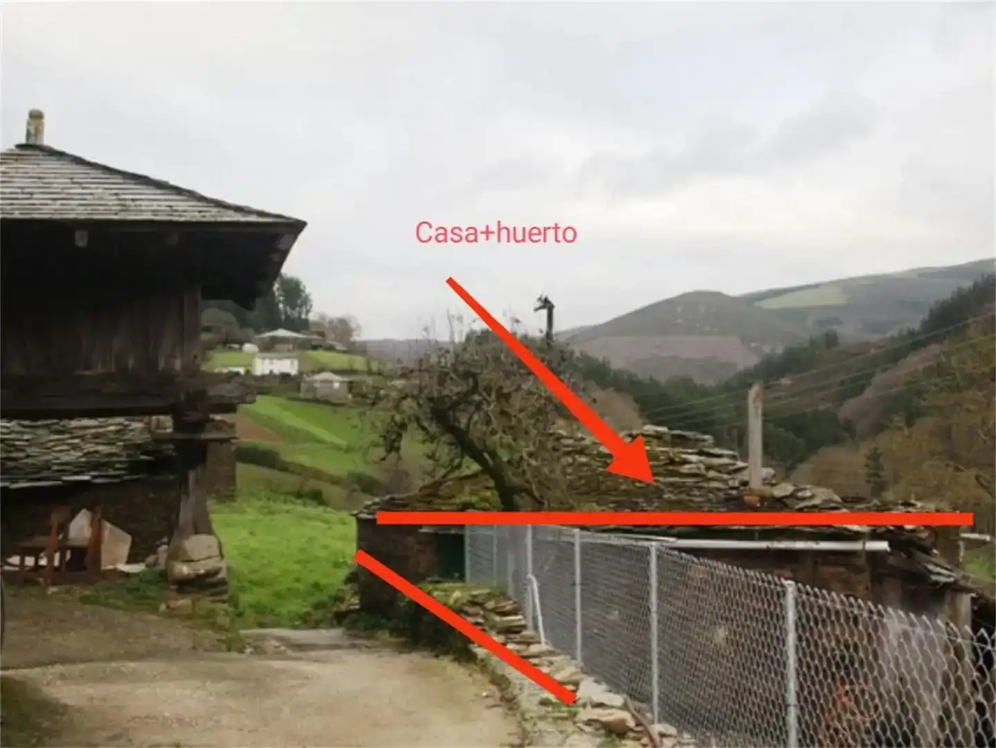 Außenansicht von Grundstücke zum Verkauf in Baleira, Lugo