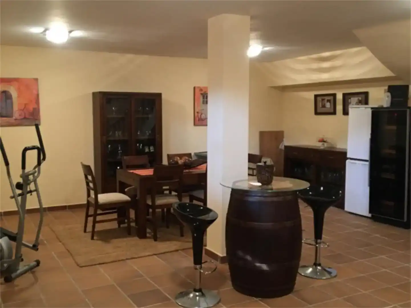 Menjador de Casa o xalet en venda en Utrera amb Aire condicionat, Jardí privat i Parquet