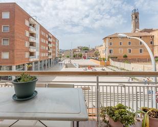 Terrace of Flat for sale in Badalona  with Air Conditioner, Heating and Parquet flooring