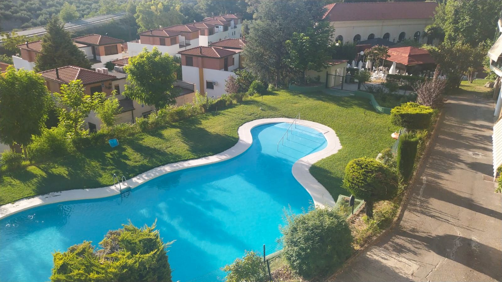 Swimming pool of Apartment for sale in  Jaén Capital  with Air Conditioner, Heating and Terrace