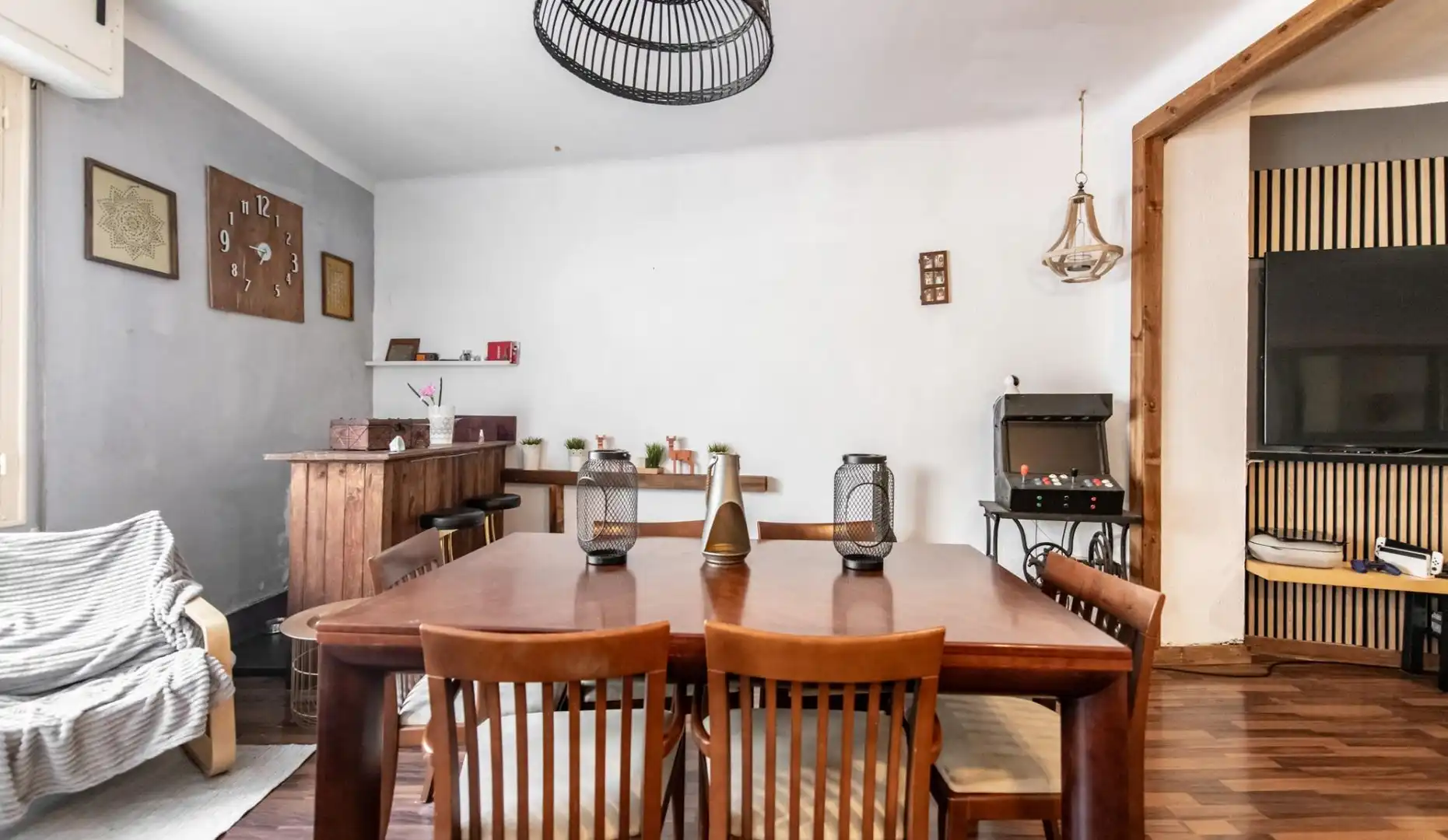 Dining room of Flat for sale in Badalona