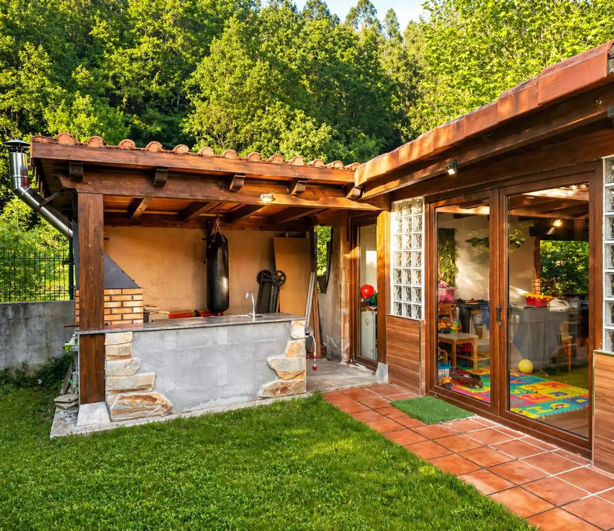 Terraza de Casa o chalet en venta en Castro-Urdiales con Calefacción, Jardín privado y Terraza