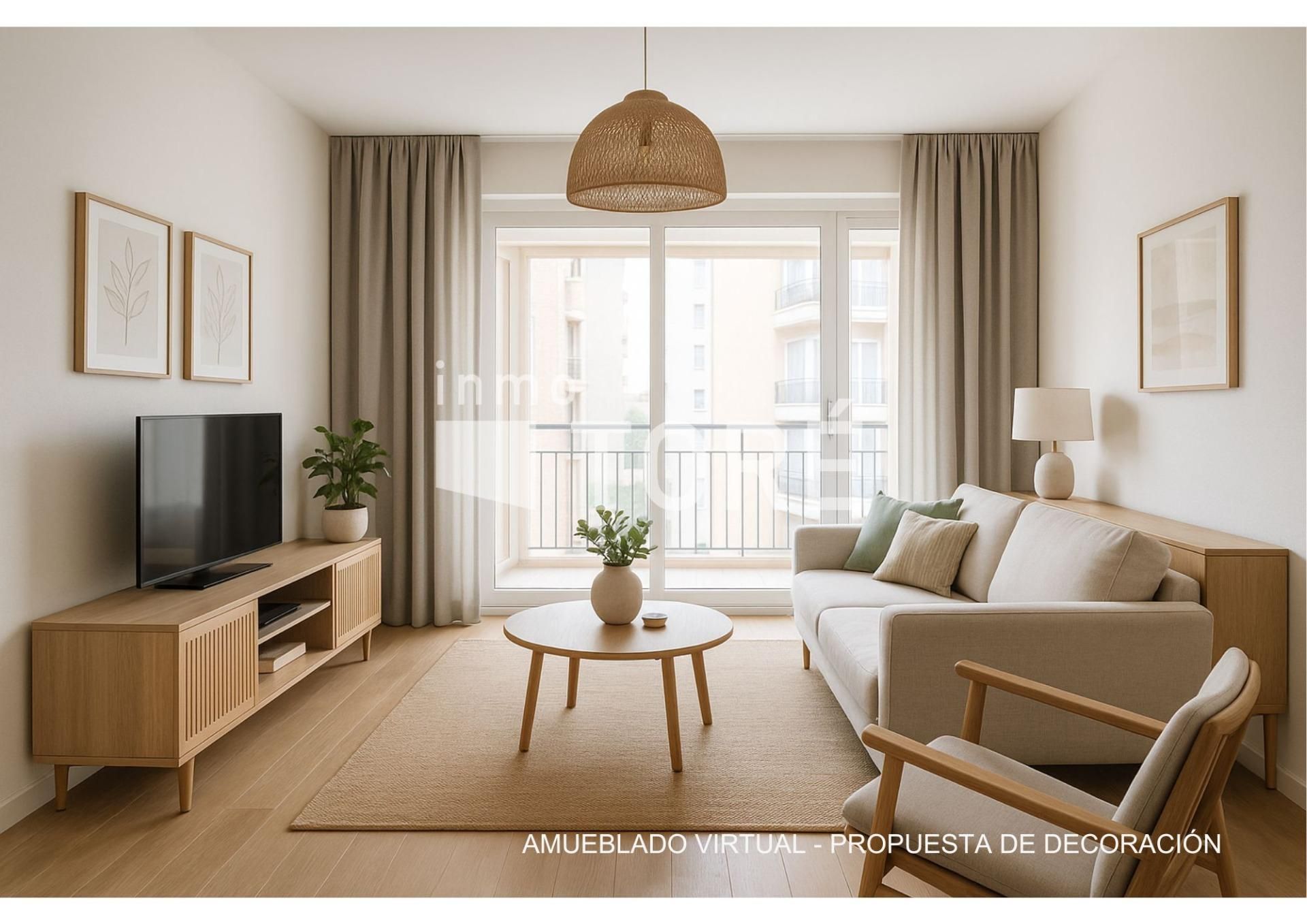 Living room of Flat for sale in Málaga Capital  with Terrace