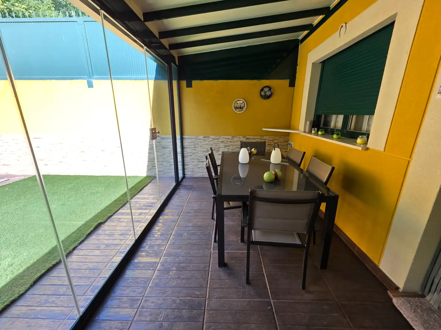 Terrassa de Casa adosada en venda en Ciempozuelos amb Aire condicionat, Calefacció i Jardí privat