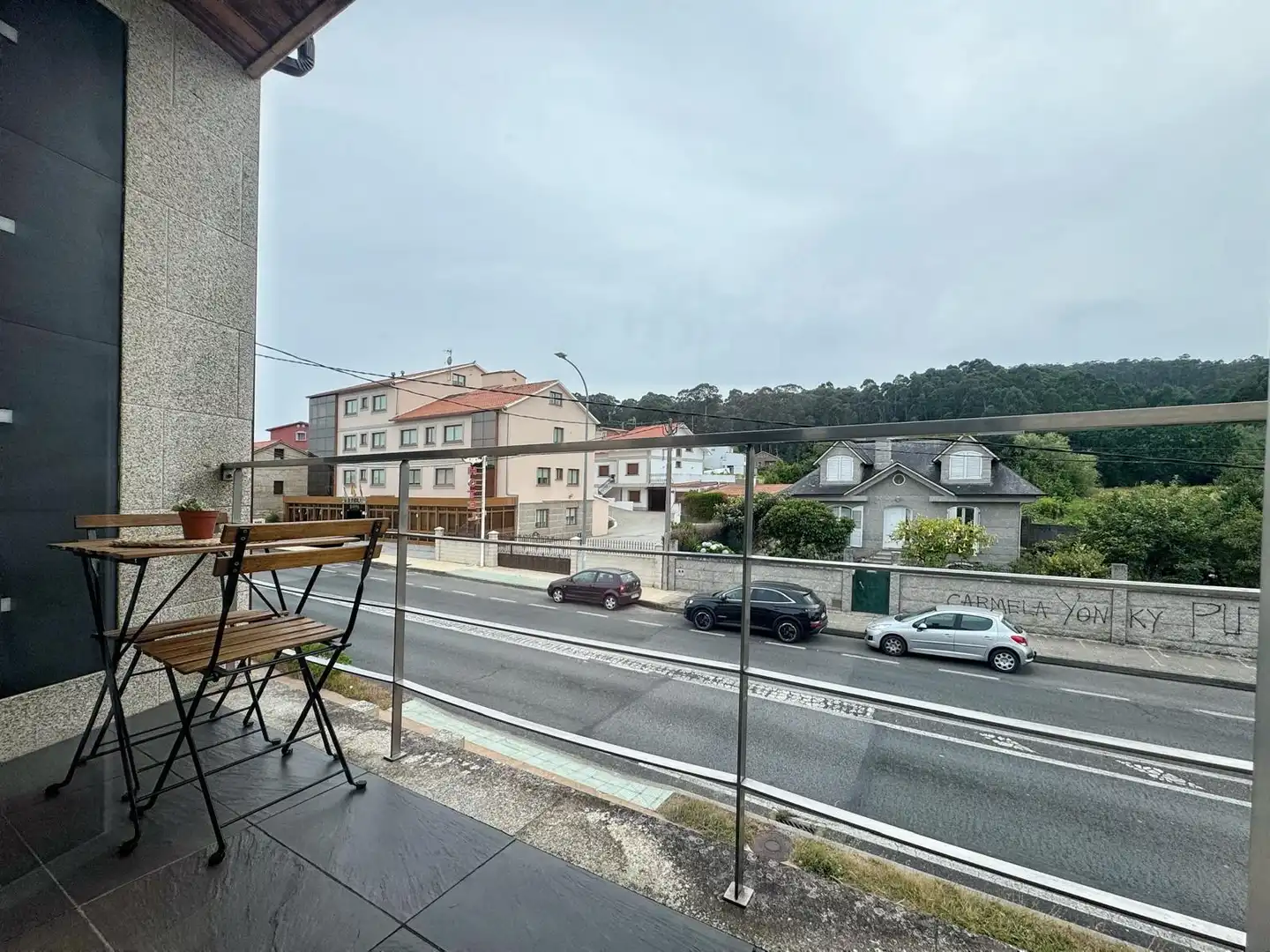 Exterior view of Flat for sale in O Grove    with Heating, Terrace and Furnished