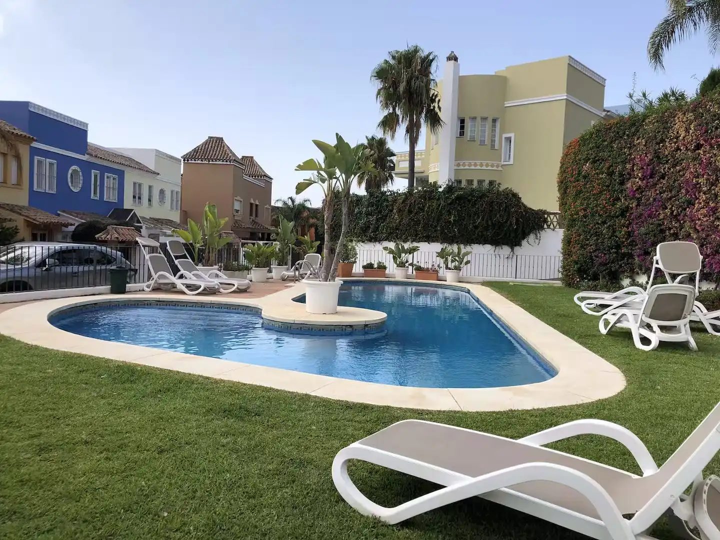 Piscina de Casa o xalet de lloguer en San Pedro de Alcántara