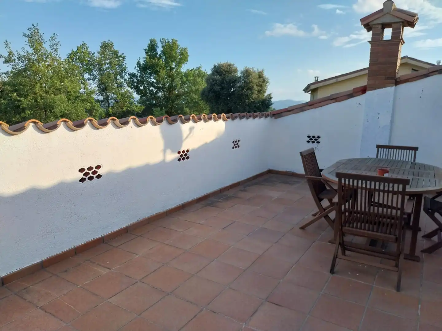Terrassa de Casa o xalet en venda en Sant Bartomeu del Grau amb Calefacció, Jardí privat i Terrassa
