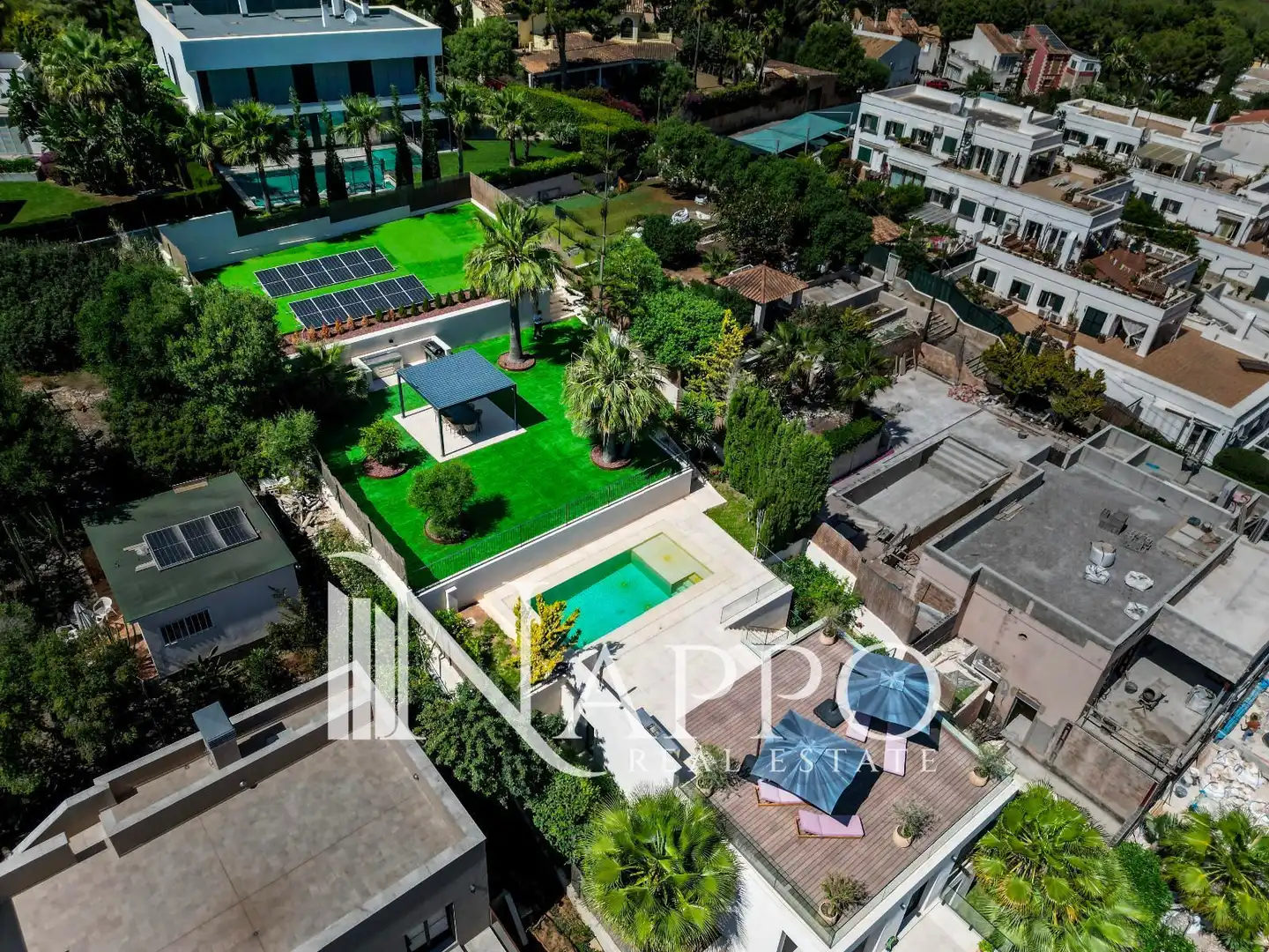 Exterior view of Houses for sale in Calvià  with Air Conditioner, Heating and Terrace