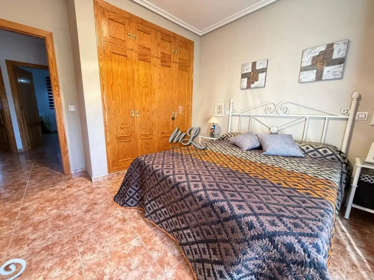 Dormitori de Casa adosada en venda en Villamiel de Toledo