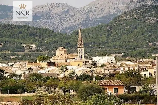 Vista exterior de Finca rústica en venda en Binissalem amb Jardí privat, Terrassa i Traster