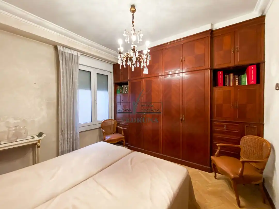 Bedroom of Flat for sale in Zaragoza  with Heating and Balcony