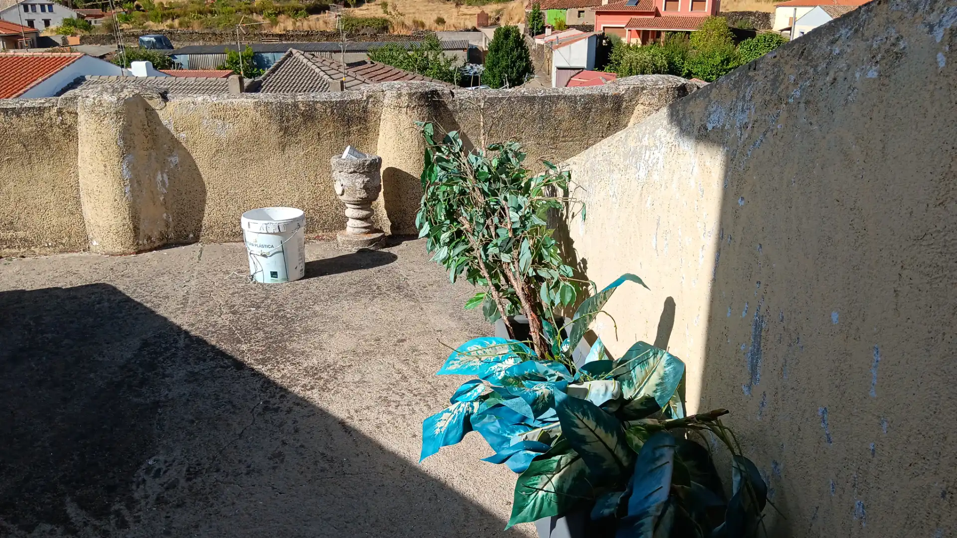 Terrassa de Casa o xalet en venda en El Bodón  amb Moblat, Forn i Rentadora