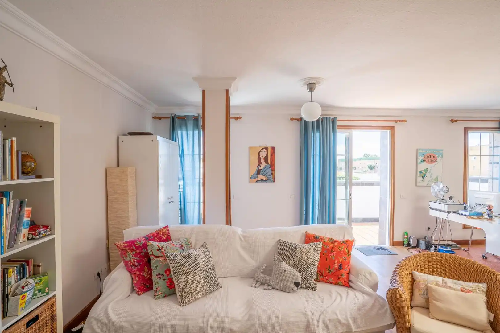 Living room of Houses for sale in San Cristóbal de la Laguna  with Air Conditioner, Terrace and Storage room
