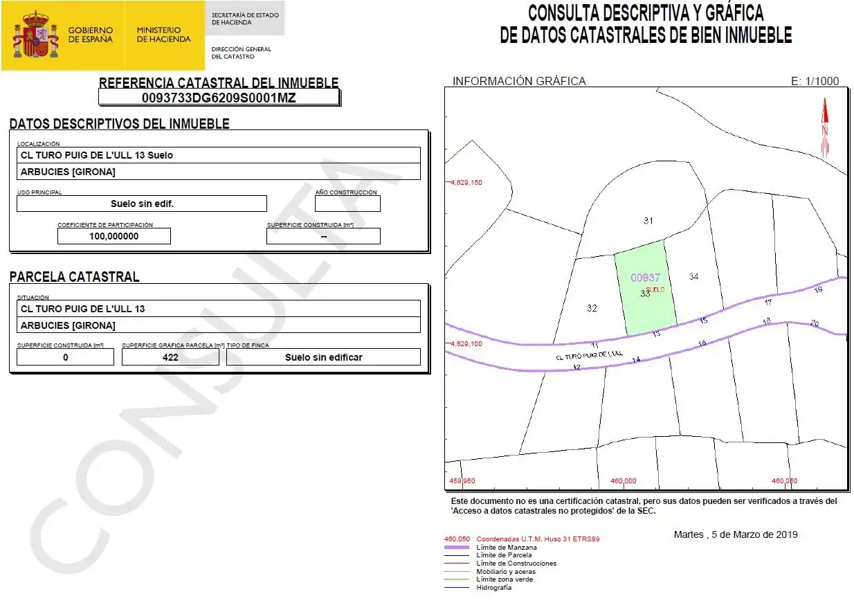 Terreny residencial en venda a Arbúcies, imagen 2