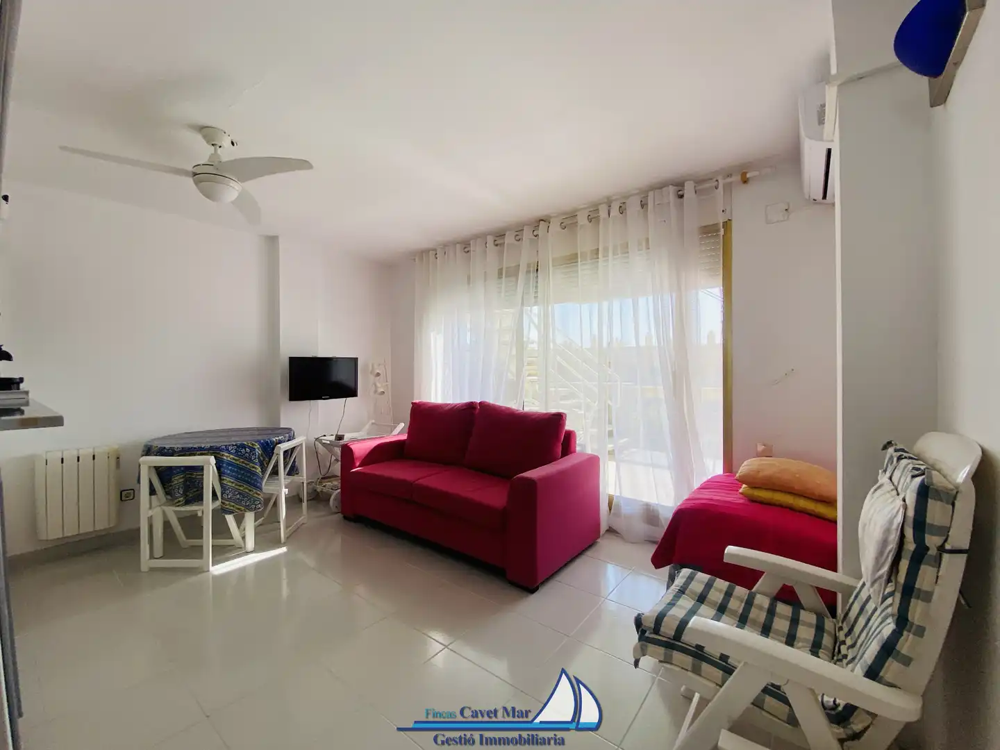 Living room of Attic for sale in Cambrils  with Air Conditioner, Heating and Terrace