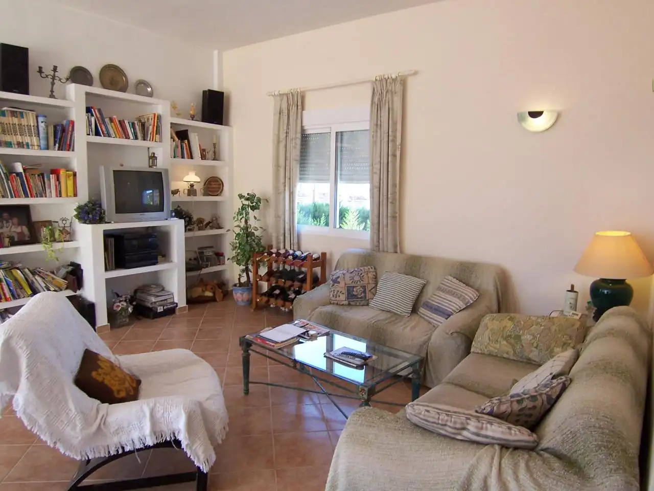 Sala d'estar de Casa o xalet en venda en Cartagena amb Calefacció, Jardí privat i Terrassa
