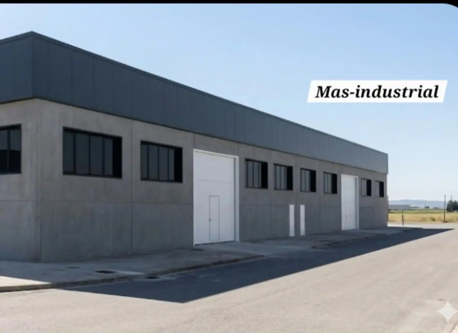 Vista exterior de Nave industrial en venta en Paterna