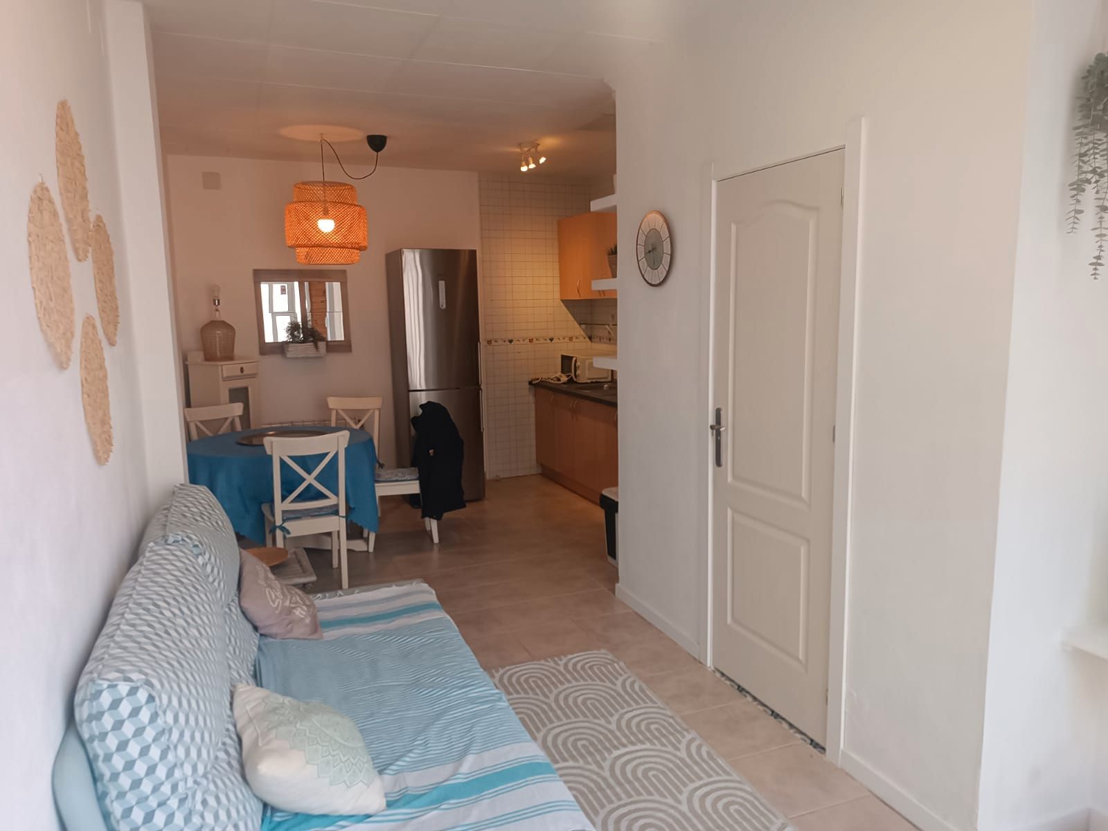 Menjador de Casa adosada en venda en Amposta amb Calefacció