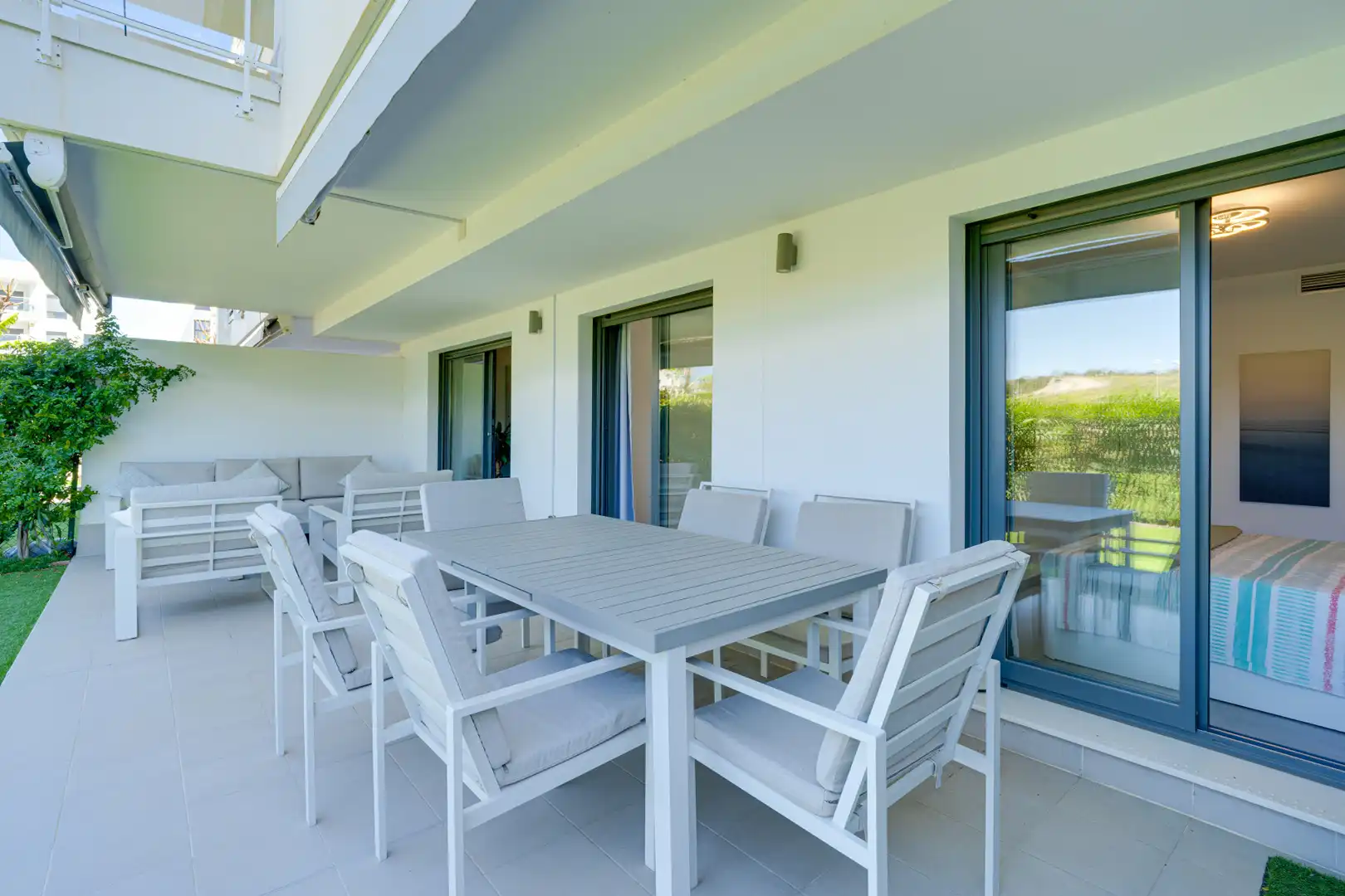 Terrace of Ground floor for sale in Mijas  with Air Conditioner, Private garden and Terrace