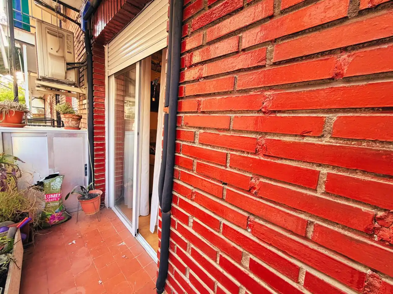 Balcony of Flat for sale in Madrid  with Air Conditioner, Heating and Terrace