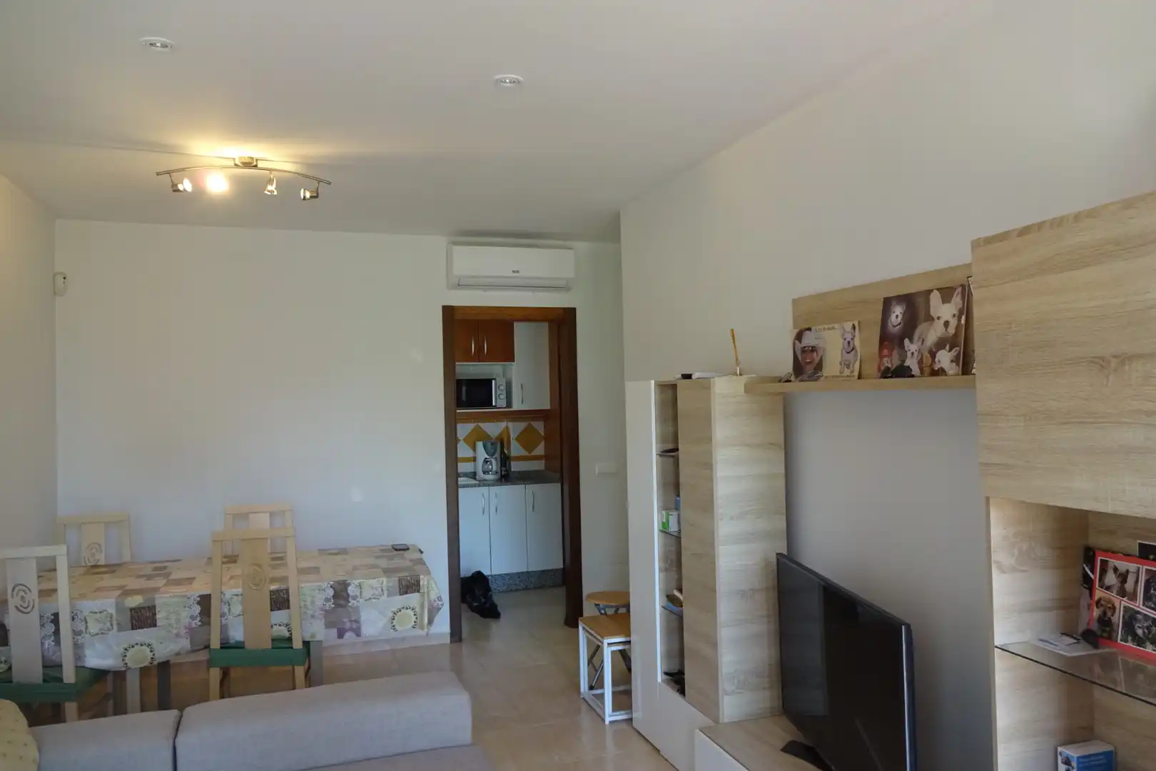 Wohnzimmer von Wohnungen zum Verkauf in Vera mit Klimaanlage, Heizung und Privatgarten