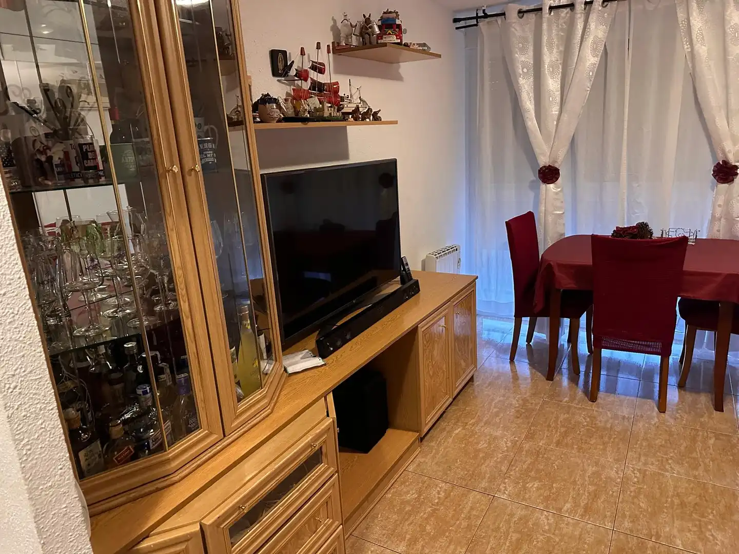Living room of Flat for sale in  Madrid Capital  with Furnished, Oven and Washing machine