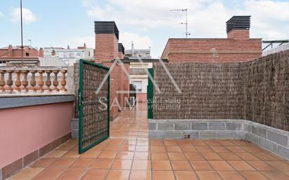 Terrace of Flat for sale in  Barcelona Capital  with Air Conditioner and Balcony