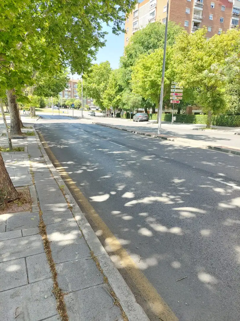 Vista exterior de Garatge en venda en Alcorcón